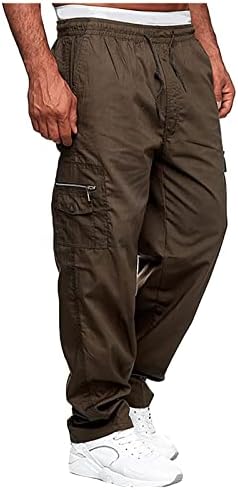 Атлетски панталони за мажи спортски обични панталони со џогирање лесни пешачки панталони на отворено пантолони со панталони
