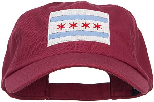 e4hats.com знамето на Чикаго извезено ниско капаче