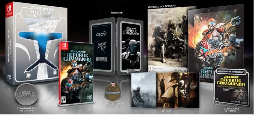 Војна на ѕвездите: Република Командо Колекционерско Издание, Ограничени Игри 103-Нинтендо Прекинувач