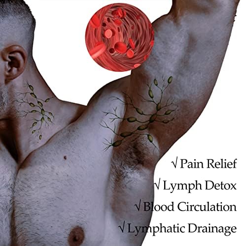 Ферако Лимфна дренажа терапевтски машки бакарни нараквици и прстен за болка во артритис и карпален тунел лимфна магнетна терапија нараквица