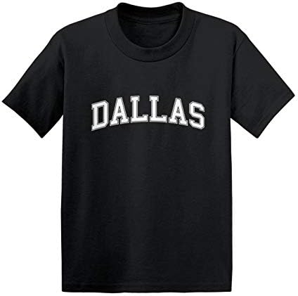 Неограничен Далас - Држава Горда силна гордост на гордото новороденче/маица маица со дрес на памук