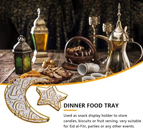 Плочи на Рамазан, украси на Рамазан, овошна плоча Рамазан Поддршка за плод за сервисирање и прибор