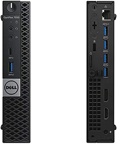 Dell Optiplex 7050 Микро Десктоп, Intel i3, 16GB RAM МЕМОРИЈА, 256GB SSD, WiFi, Тастатура И Глушец, Windows 10 Pro