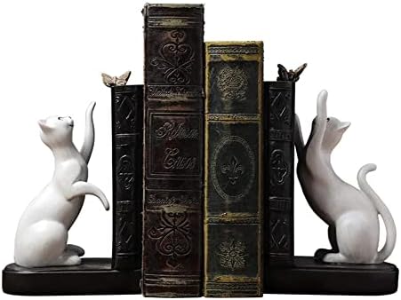 Домашна статуа украси креативни домашни смола мачка книжарница полица за дневна соба ТВ кабинет спална соба хотел кафе -книжарница десктоп