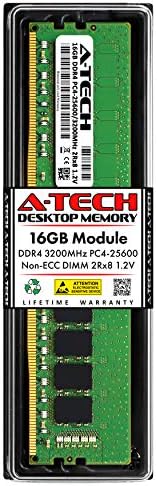 A -Tech 16 GB меморија RAM меморија за Dell XPS 8940 - DDR4 3200MHz PC4-25600 Non ECC DIMM 2RX8 1.2V - модул за надградба на единечна