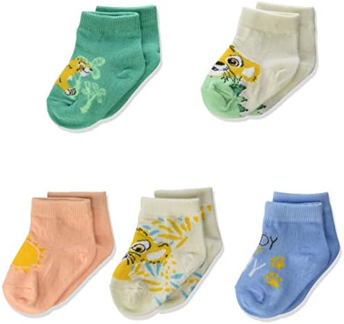 Лав Кинг Акција во живо бебе 5 пакувања со кратки чорапи