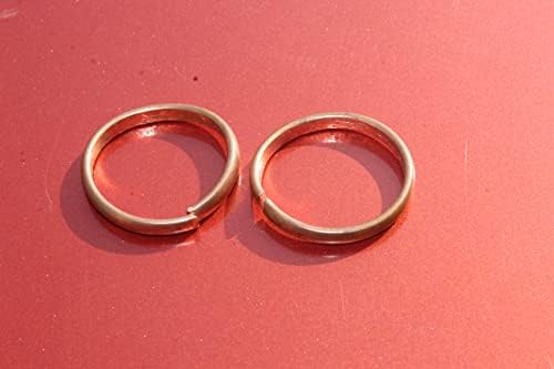 Хиџет бакарни прстени сет -2 adfor unisex Премиум квалитет, стил, удобност - идеални опсези заздравувачки прстени