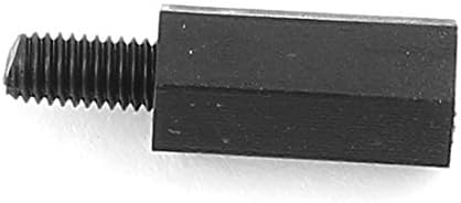 Завртете го JFBL HOT 100PCS M3 12mm+6mm најлонски растојание хексадецимален столб за матична плоча за матична плоча