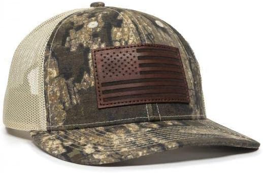 Отворено Капа Стандард USA771CAMO Realtree Дрва/Тен, Една Големина Одговара