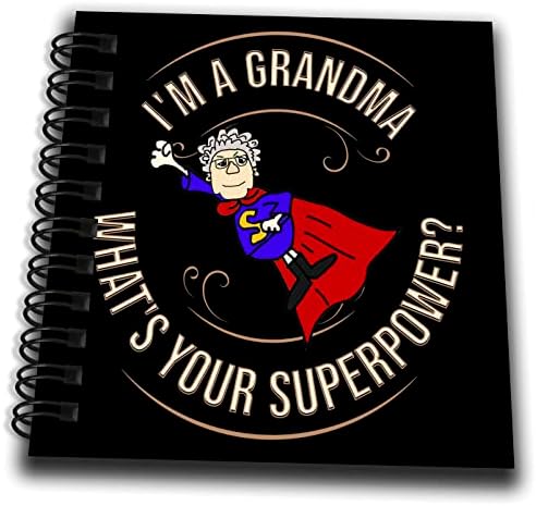 3drose Смешно сум баба, што е вашиот суперхерој за летање со суперсила - цртање книги