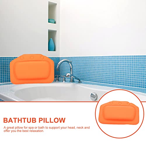 Fomiyes Bath Pillows Када и бањата Перница удобна перница за бања поддржува вратот и рамената дома спа перници за када, топла