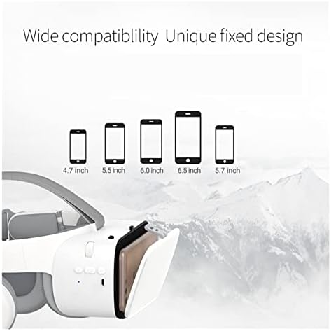 3Д очила VR слушалки картонски виртуелни реални очила безжични VR шлемот за паметни телефони