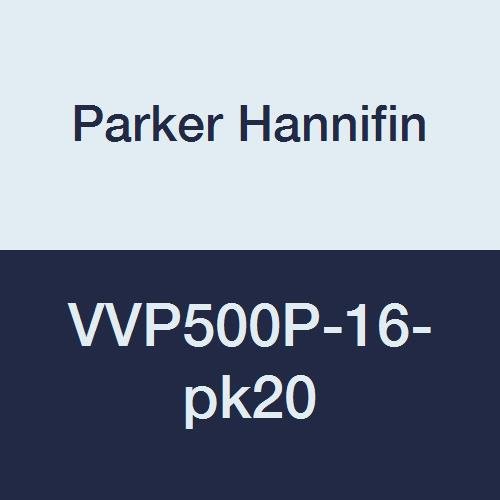 Паркер ХАНИФИН VVP500P-16-pk20 Индустриски Топчест Вентил, Тефлонски Печат, Вентилиран, Рачка За Заклучување, Вграден, 1 Женски Конец x 1 Женски