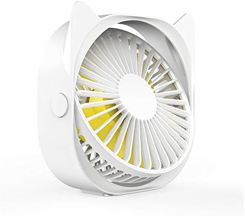 КОАИУС УСБ уво за мачки креативен мини вентилатор студентски дом пренослив електричен вентилатор ултра тивок вентилатор за дремка