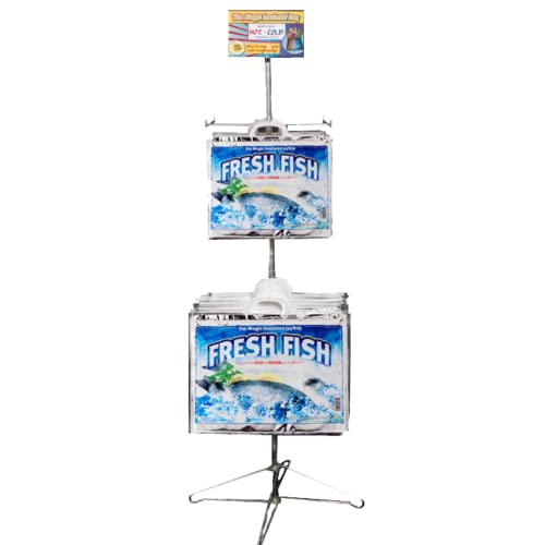Jayеј торби FS-232 топла и ладна торба со риби мала топла и ладна термичка изолирана еднократна употреба, пакет од 100