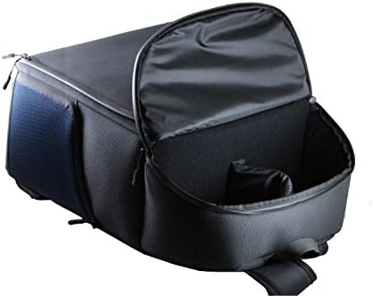 Navitech солиден црн ранец/Rucksack/Carry Case компатибилен со Opyoma EH400