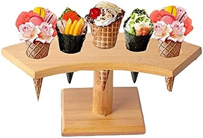 Пет дупки јапонски стил Темаки суши ролна држач за сладолед за сладолед