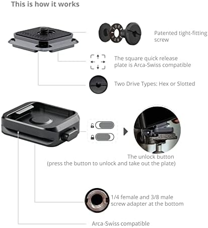 Адаптерот за ранец на плочата за плочки PGYTECH Onego Camera