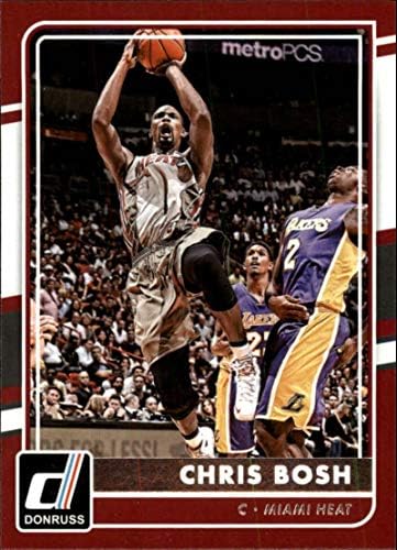 2015-16 ДОНРУС НБА 97 Крис Бош Мајами Хит Официјална кошаркарска картичка
