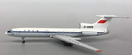 Ју-модел CAAC TU-154M Авион Б-2609 1/400 Авион за модел на авион на диекаст