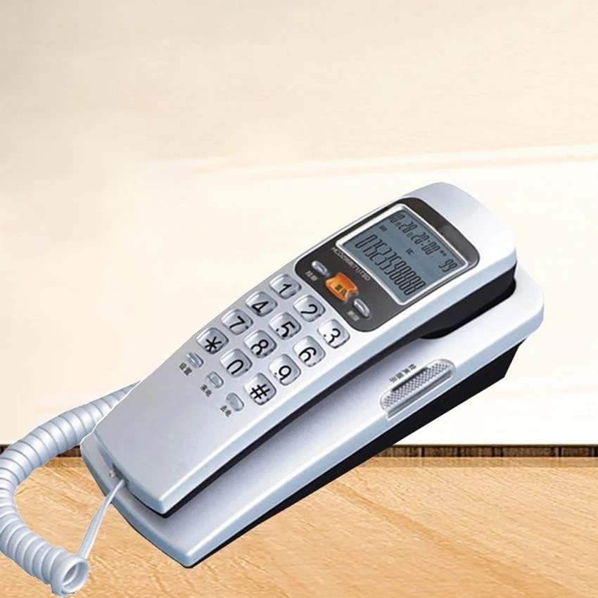 KXDFDC моден телефон со фиксни телефонски телефон со FSK/DTMF ID на повикувач, прилагодување на рингтонот, повратен повик за