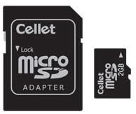 Мобилен MicroSD 2gb Мемориска Картичка За Samsung Messager Телефон со SD Адаптер.