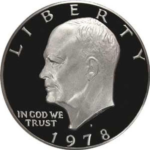 1978 г. Гем доказ за Ајзенхауер долар американски монета Ике