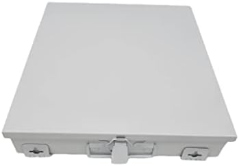 Бела метална празна кутија за прва помош, 10-1/2 L x 10-1/4 W x 2-1/2 H