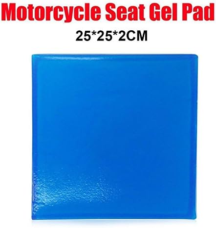 Драги за апсорпција на мотоцикл Lisylineauto Моторцикли, го намалуваат заморот удобно меко ладење ткаенина перница сина ладна седла DIY
