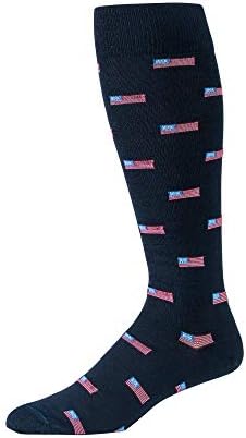 Чорапи Мерино Волна Чорапи Со Шема Над Теле, Чорапи За Фустани За Мажи