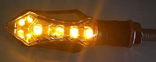 Моторого Црн Чад Објектив Трепкачи LED Светла Трепкачи Индикатори Компатибилни за Година Сузуки Vstrom 1000