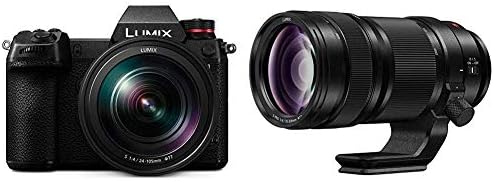 Panasonic Lumix S1 Целосна Рамка Огледало Камера Со Panasonic LUMIX S PRO 70 - 200mm F4 Телефото Објектив