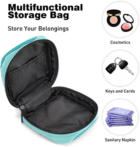 Торба за складирање на санитарна салфетка, торбичка за менструална чаша, преносни санитарни салфетки за чување торби за складирање женствена