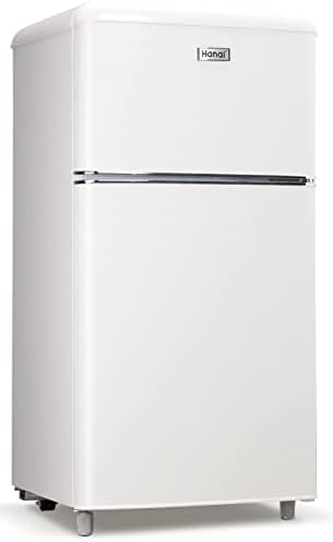 Компактен фрижидер Wanai 3.2 Cu.ft Класичен ретро фрижидер 2 Намери за ладилница за ладилници за ладилници за ладил