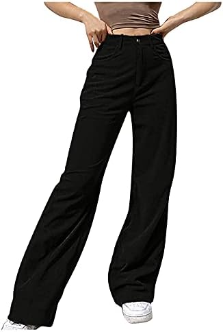 Keusn панталони за жени y2k карго панталони со падобран панталони за жени повеќе џебови лабави буги панталони улична облека