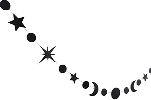 Ѕвезда И Месечина Венец-Небесен Ѕид Декор, Сонце, Месечината Фази, Ѕвезда, Планета, Галакси Ѕид Декор, Ѕвезда И Месечината Декорација