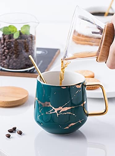 Jusalpha златна рака печати кафе кригла/чаша чај/чаша од вода/подарок fdmug02