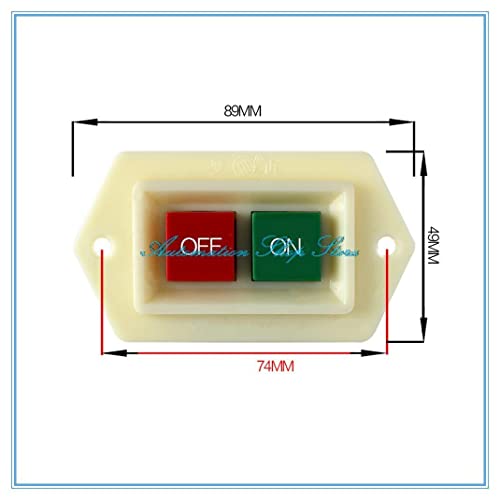 LC3-10 Вежба за вежбање Преписи Прекинувач AC 220/380V 10A I/O Start Stop She Self Locking Push Switch