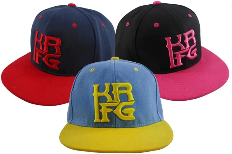 KRFG памук, прилагодлив класичен ретро контраст во боја Бејзбол капа, мажи и жени за сончање за возрасни подароци