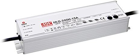 ЗНАЧИ ДОБРО HLG-240h-20A 240 W Еден Излез 12 На 20 Vdc Излез Макс Ip65 Номинална Прекинувач Напојување - 1 точка