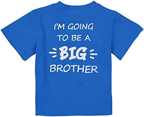 Соопштение за големиот Брат Кошули Мало Дете Големи Брат Маици Промовирани Во Облека На Големиот Брат Бебе Момчиња Врвови Со