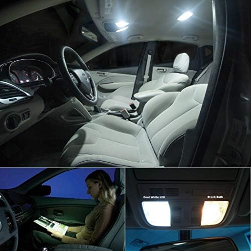 За Aveo TRAX Sonic Исклучително Светли Супер Светли LED Чипсет Светилки За Внатрешни Светла За Автомобили Сијалици За Замена На Куполата