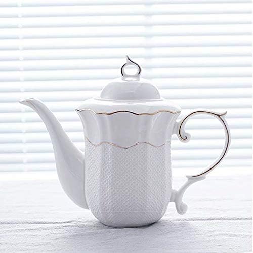 GPPZM чај сет постави дневна соба за домаќинства Нордиска керамичка семејство Едноставен европски стил чајник и сет на чаши