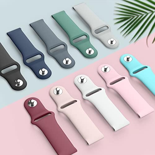 4 пакети ленти за Fitbit Versa 2/Fitbit Versa/Fitbit Versa SE/Fitbit Versa Lite Bands за жени мажи, меки силиконски опсези за замена