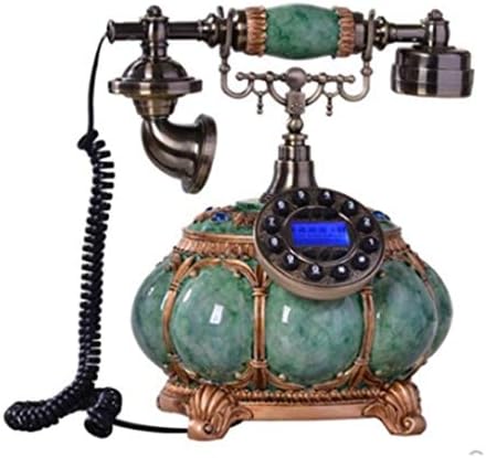 Телефонски ретро ротационо бирање Телефон Антички жичен континентален телефонски декорација дома