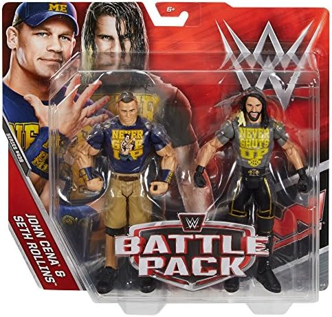 WWE ЏОН Cena &засилувач; Сет Ролинс Акција Фигури 2-Пакет