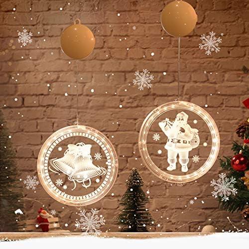 XDG Божиќна декорација лустер, декорација на детска соба, акрилно напојување со USB, за деца - новогодишна елка