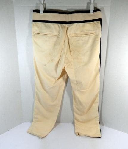 1987 Хјустон Астрос Марк Бејли 6 Игра Користи Бели панталони 36 ДП36437-Игра Користи МЛБ Панталони