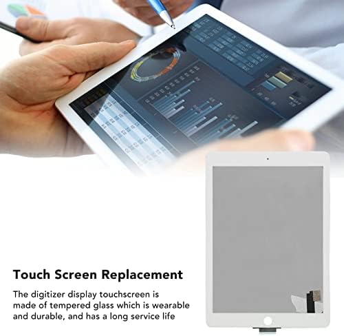Замена на екран на допир Pyhodi, мала компактен бел заменлив удобен дигитализатор дисплеј на допир на допир за iOS Table Air5