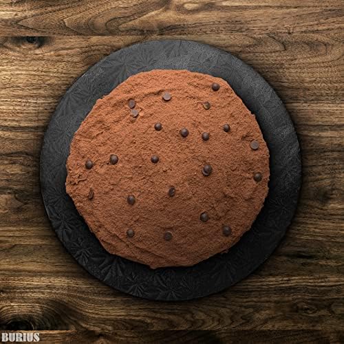 Црна Тркалезна Лента Торта Одбори 12 Инчен - Торта Одбор Круг Картонски Кругови Црна Торта Одбор Торта Тапан Обвивка Покривање